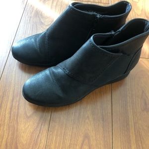 Clark Ankle Boots Black - Size 7